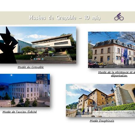 Le 62 - Spacieux T2 Avec Jardin, Parking & Tramway 格勒诺布尔 外观 照片
