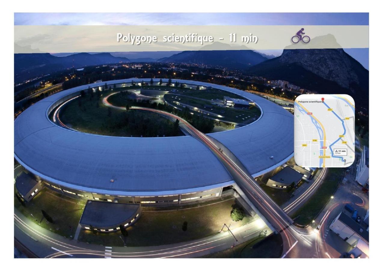 Le 62 - Spacieux T2 Avec Jardin, Parking & Tramway 格勒诺布尔 外观 照片